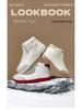 HOBIBEAR Fleece-Lined Slip-On Winter Mid-Top Wide-Toe Casual Outdoor Shoes