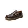 Pantofi Loafers Casual Femei Pantofi Femei Plat Moda Vintage Britanic Piele Oxford Loafers Designer Moda Pantofi Slip-on din Piele