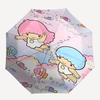 1pc Little Twin Stars Automatic Opening/Closing Umbrella - Portable Folding Design with 8-Bone Iron Frame, Outdoor for Fans, Travelers, Everyday Use,