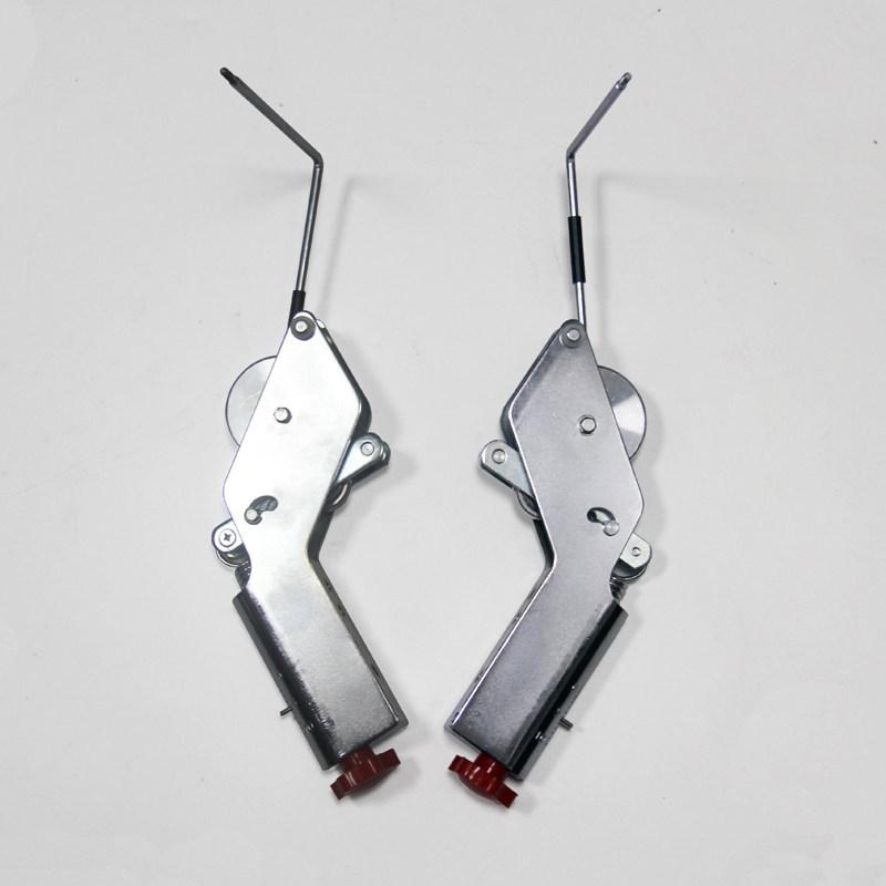 Single Reed Tension Gun and Tension Meter for Wire Bundling and Stranding Machines Left hand without wheel