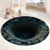 1pc Non-Slip Floor Mat - Realistic Deep Hole Illusion, Soft Flannel Surface with Non-Slip Backing for Bathroom, Living Room