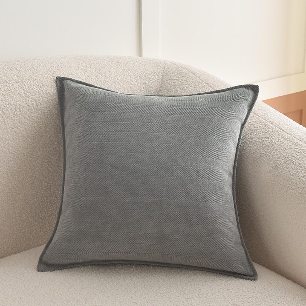 18inch Square Chenille Cushion Covers Polyester Pillow Cases New Throw Pillowcase  Home Decoration