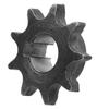 06B 9 Teeth with Key Groove 10mm Inner Diameter Steel Motor Gear Sprocket Accessory