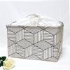 Großer Stoff-Aufbewahrungskorb mit Kordelzug, feuchtigkeitsbeständig, faltbar, Kleider- und Decken-Organizer-Box, Kordelzug, faltbarer Kleiderschrank, Aufräumtasche