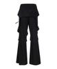 LALAFOX Two-Way Zipper Pants Black Bq2Wp002