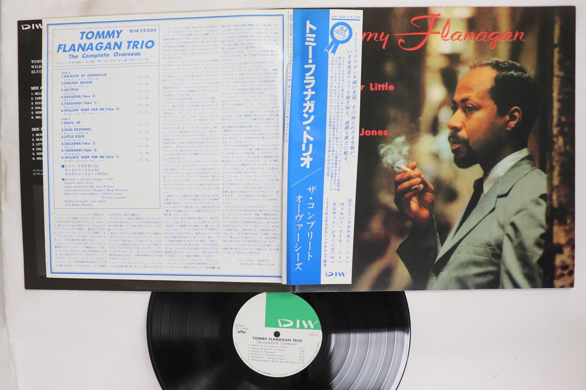 LP Record TOMMY FLANAGAN Complete Overseas DIW25004 DIW 1986 Japan Obi Jazz Used