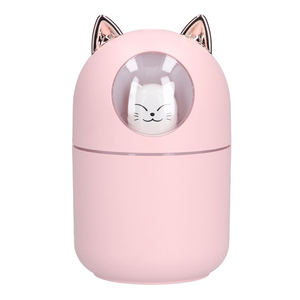 Portable Humidifier Mini USB Night Light Mute Sealing Circle Design Humidifying Device for Office