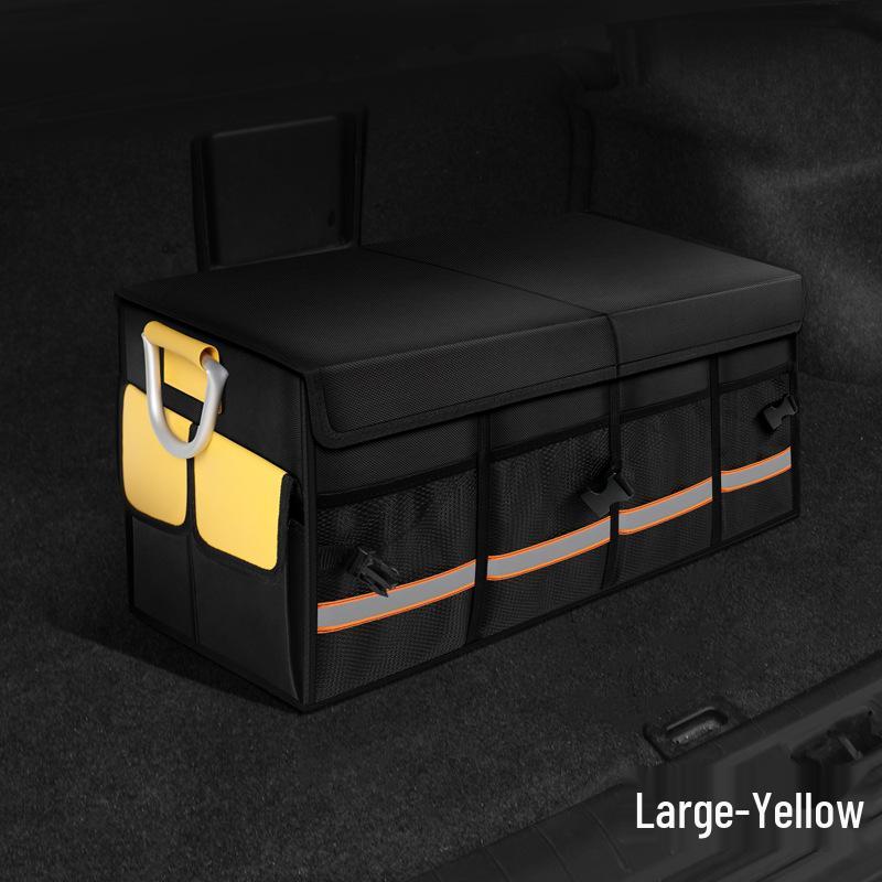 Large Capacity Car Trunk Organizer with Shoe Compartment