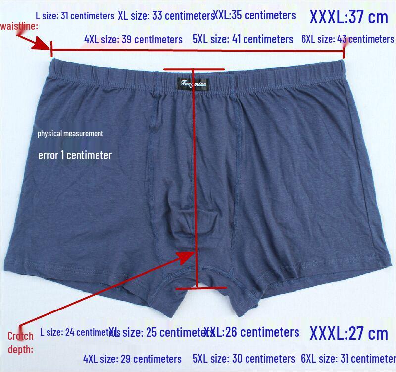 

Men s Cotton Boxer Briefs - Mid-Rise, Multi-Size & Color. 3XL