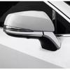 For -25 Toyota Highlander Chrome Car Side Rear View Mirror Strip Trim Cover