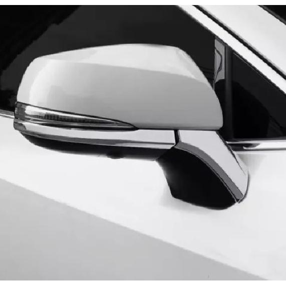 For -25 Toyota Highlander Chrome Car Side Rear View Mirror Strip Trim Cover
