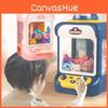 Small Electric Claw Machine For Kids Colorful Home Arcade Game With Plush Dolls And Capsules