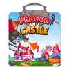 Dragon And Castle Children'S Enlightenment Education Quiet Book Laser Repeated Sticker Waterproof Jelly Sticker