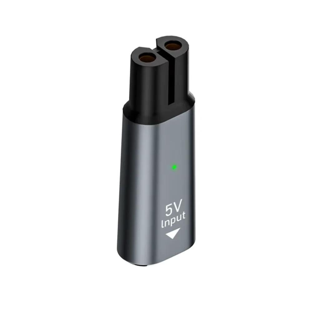 5V Type-C Shaver Adapter Charging Converter for Philips Norelco OneBlade QP2724 QP2834 BT3230 MG7910 MG5910 X3001 X3052 Shaver