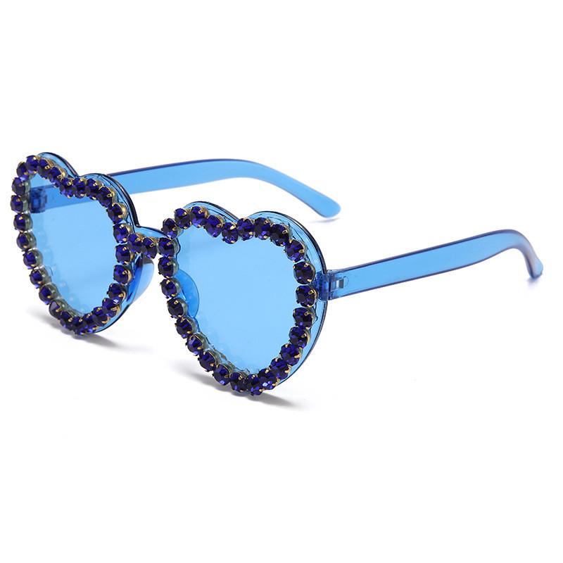 Fashion Heart Shaped Sunglasses For Women Men With Pc Frame Autumn
