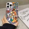 Cartoon Lola Rabbit BBunnys Phone Case For iPhone 17 16 15 14 13 12 11 Plus Pro Max Satin Colorful Glossy Cover