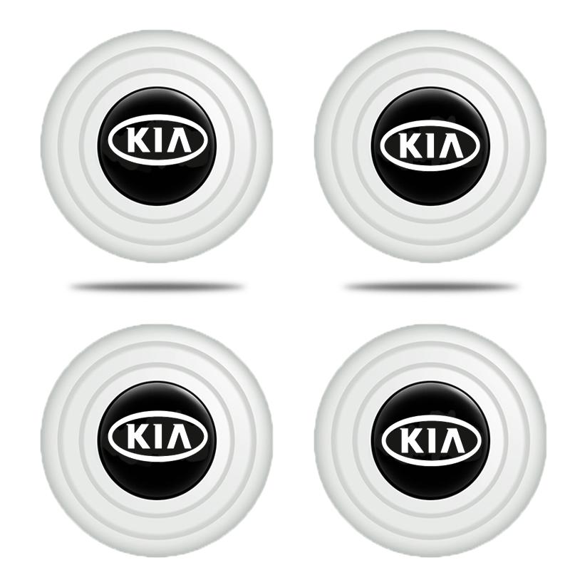 Suitable for Kia KN K3 K9 Sportage Ceed Picanto Rio car silicone door shock-absorbing stickers shock-absorbing sound insulation