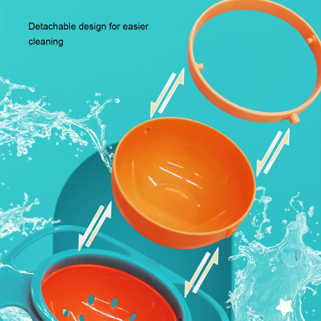 Universal Gyro Bowl Non-toxic PP Made Odorless And Impact-resistant Gyro Bowl Practical Rotate Bowl
