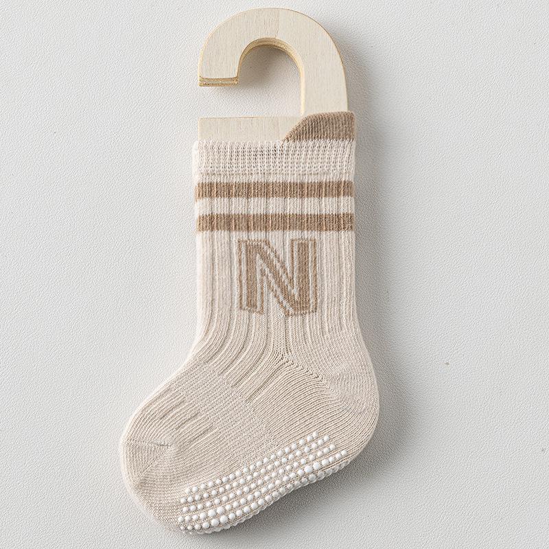 Newborn & Toddler Non-Slip Floor Socks: Spring/Summer Style with Waistband
