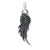[Sears] Feather Pendant Top, Sterling Silver 925, Pendant Top Only