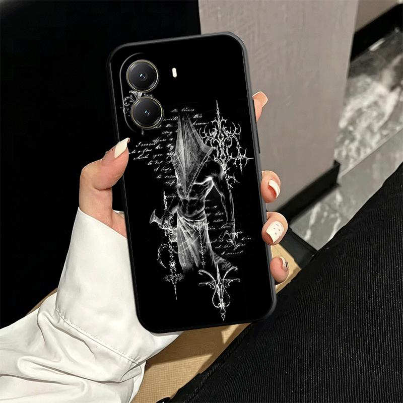Silent Hill Horror Theme Soft Phone Case for Xiaomi Poco X5 X6 X7 X8 Pro Max X3 F7 F8 Ultra M8 M7 M6 M5 Redmi 15 15C 14C 13C 12C