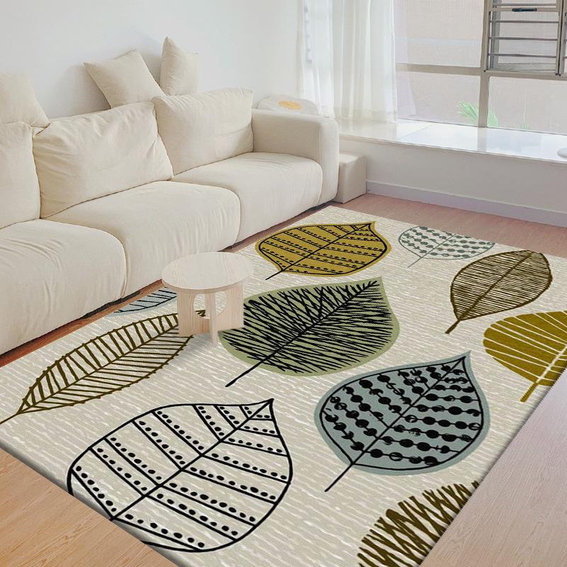 Severské abstraktní koberce Obývací pokoj Světlý Luxusní Koberce na konferenční stolek Ložnice Koberec na velké ploše Kuchyň Protiskluzové koberečky odolné proti skvrnám