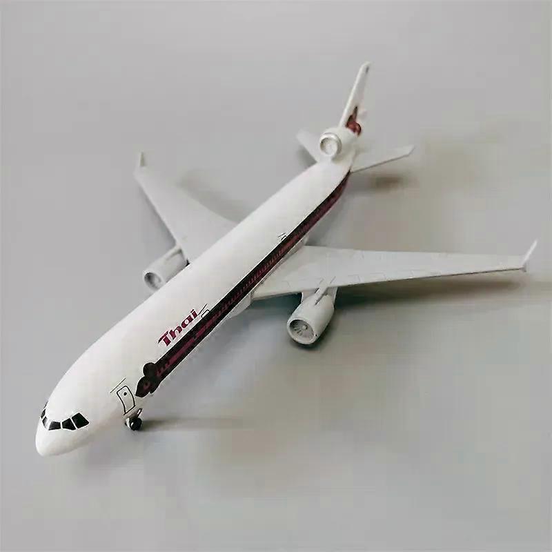 20cm Alloy Metal Thailand Air THAI Airlines MD MD-11 Airways Diecast Airplane Model Plane Model Aircraft w Wheels Landing Gears