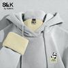 Baleno Men's S&K Series Hooded Sweatshirt with JPB Panda Print