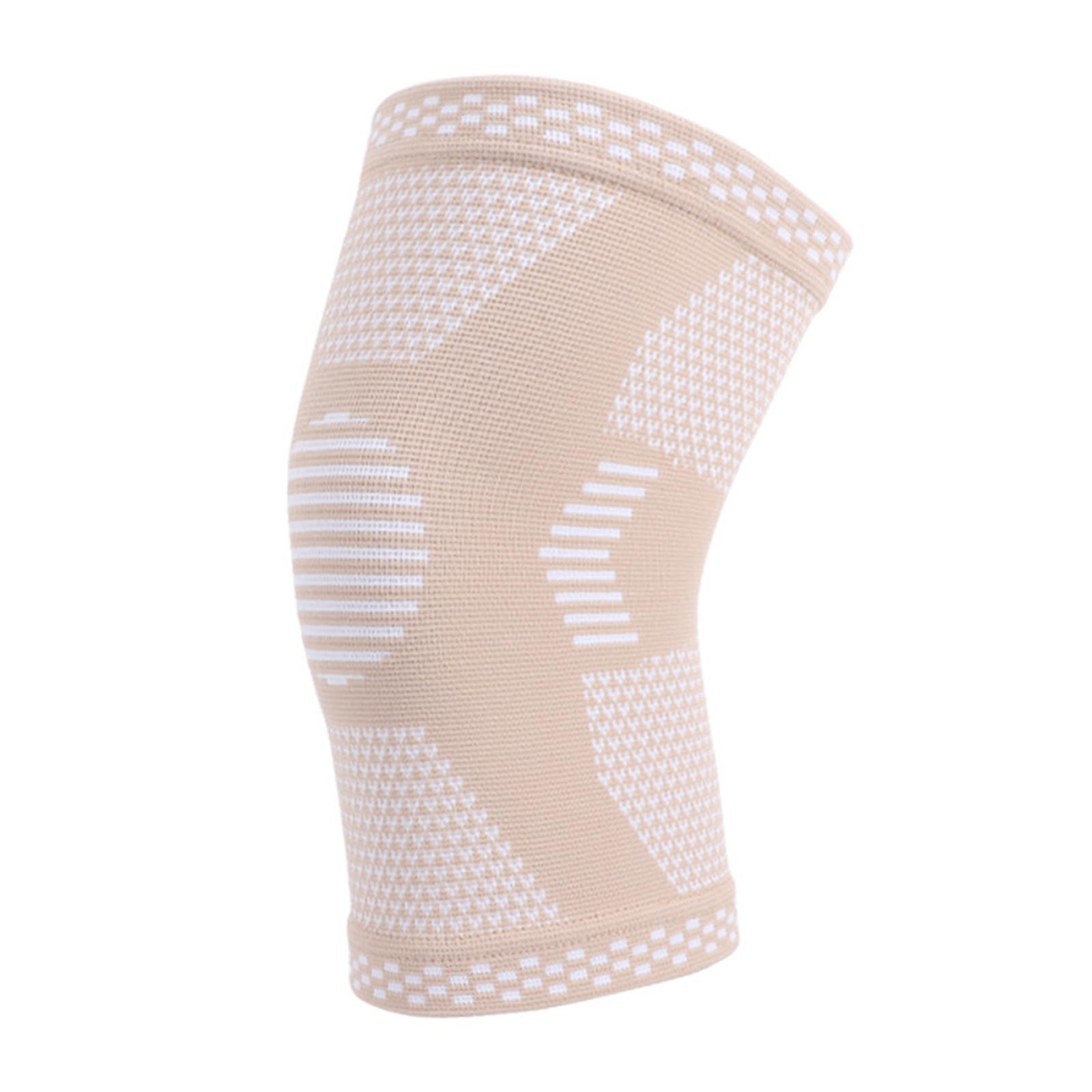 

Men & Women Sports Knee Brace! Basketball Knee Support With Silicone Patella Pad - ProtectMeniscus For Running & Training. M