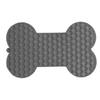 Pet Slow Feeding Pad Prevent Slip Bone Shape Flexible Silicone Dog Licking Mat for Indoor