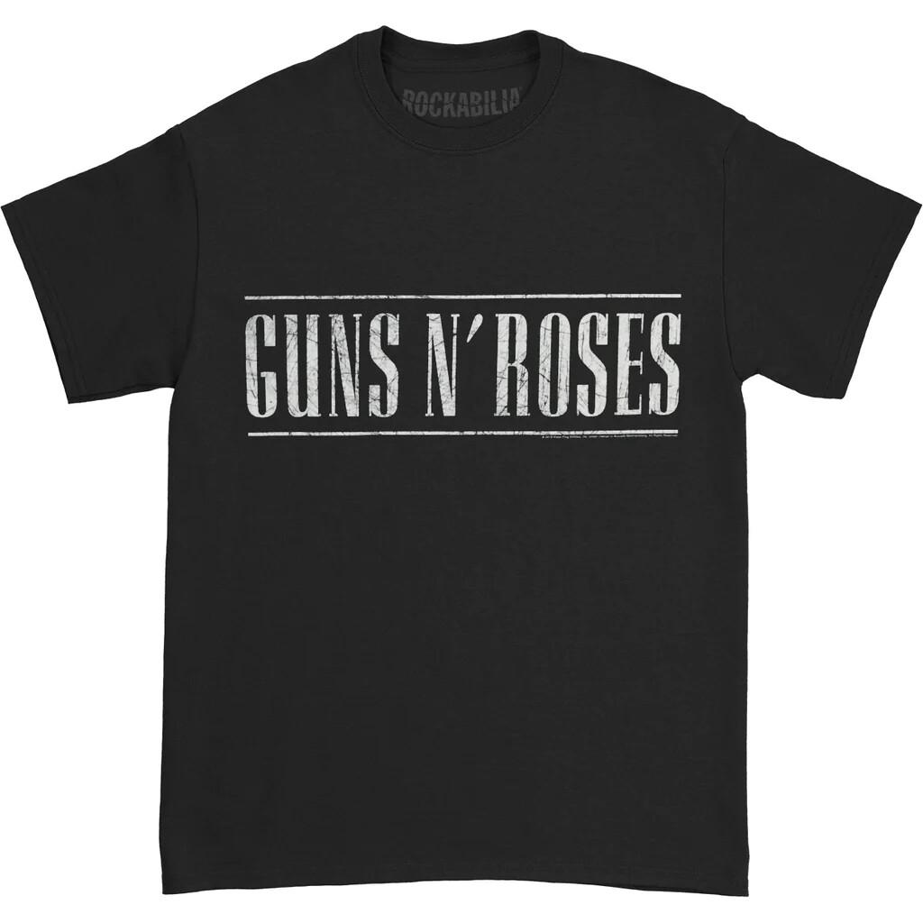 

New 80s Guns N Roses Band Casual TShirt Mens and Womens Luxury Band Brand Top 2026 2XL