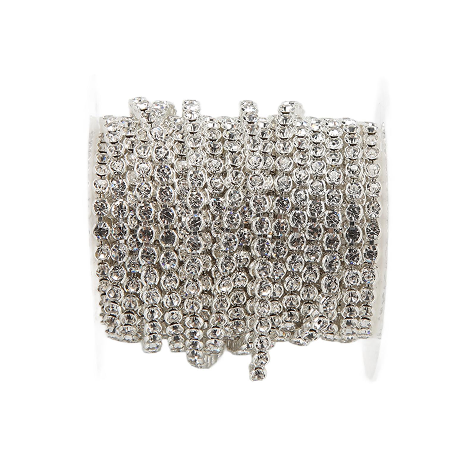 

Отделка стразами 10 ярдов, устойчивая к окислению, глянцевая поверхность, прочная, долговечная, изысканный дизайн, широко используется