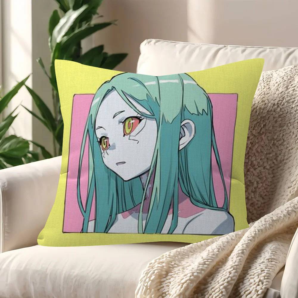 Game Samurai C-Cyberpunk Rebecca Pillowcase Toon Gift Cushion Cover Bedroom Home Sofa Chair Seat Decor Pillow Case