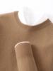 Men's Cashmere Round Neck Sweater - Business Casual Light Luxury Pullover, Soft & Smooth Knitwear for Autumn & Winter.