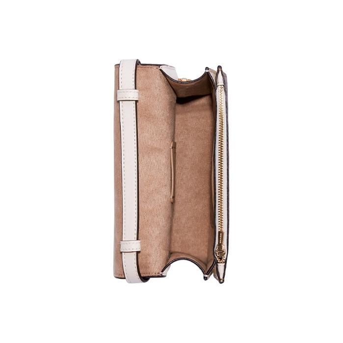 Coach Brynn 18 Classic Monogram Print Detachable Shoulder Strap Flap Canvas And Leather Crossbody Bag Small Women Crossbody Bag Brown C5592-IMDJ8