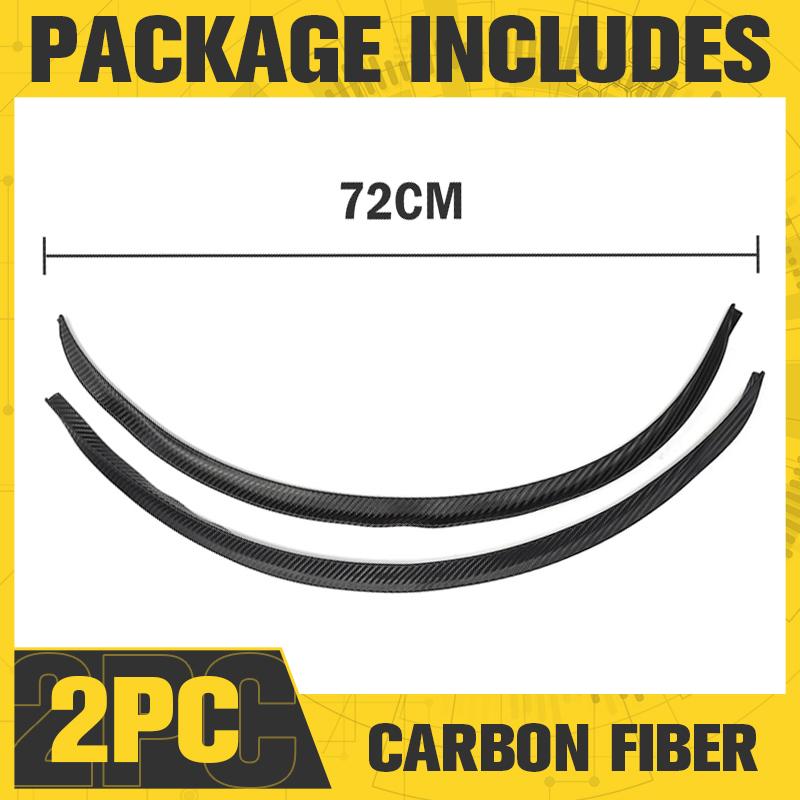 New 2022 Universal Car Wheel Eyebrow Arch Mouldings Fender Rubber Stickers Body Kit