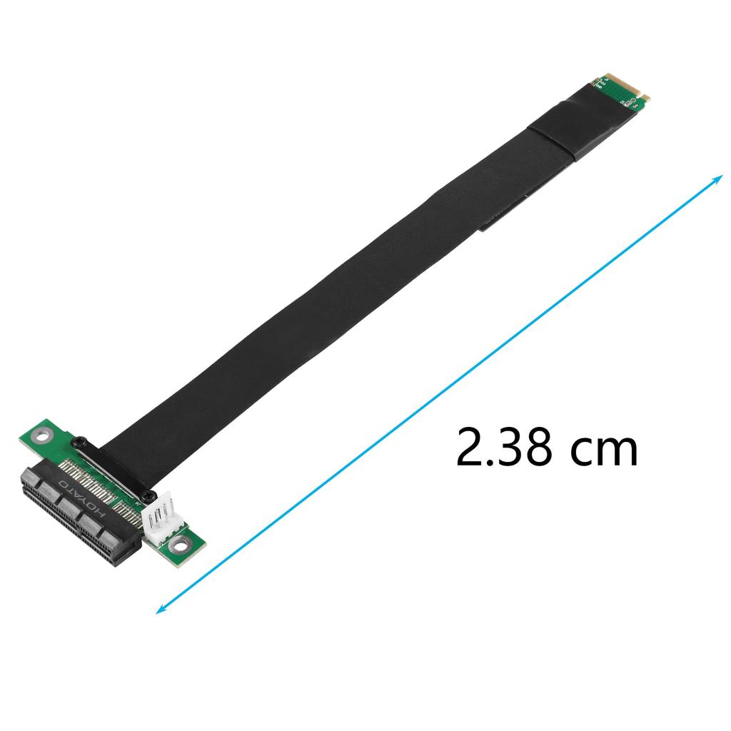 SinLoon M.2 NGFF NVMe Extension Cable, M.2 PCIe x4 3.0 Extension Cable, 24cm