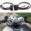 7/8" 22mm Motorcycle Switches Motorbike Horn Button Turn Signal Electric Fog Lamp Light Start Handlebar Controller Switch