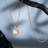 Emporio Armani Brass Necklaces Women's Rose Gold EGS3277221