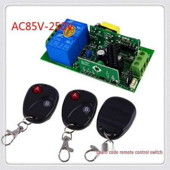 2-Way Smart Remote Control Switch + 3 Individual Buick 2-Button Remotes for Light Fixtures & Appliances Wireless Remote Control Switch