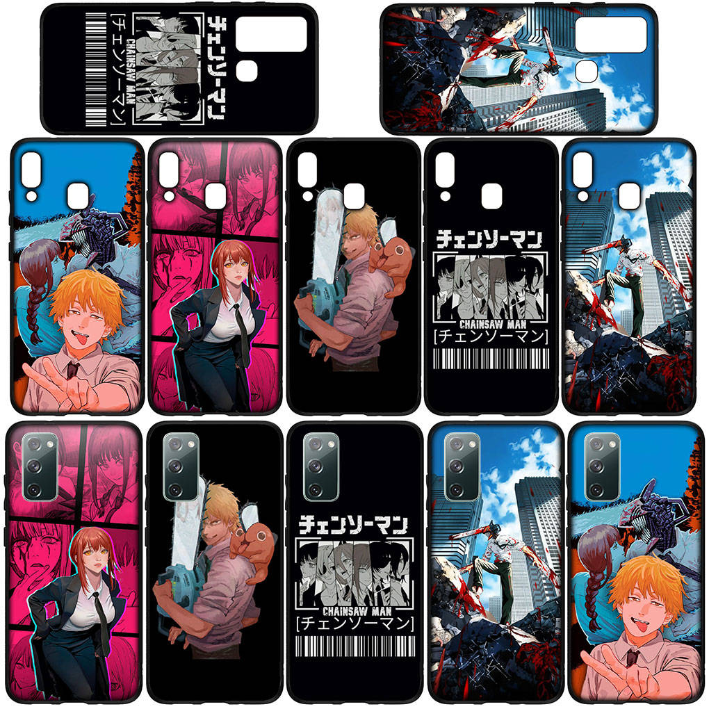 Cover for iPhone 16 15 Xiaomi Redmi Note 14 13 12 11 Pro Max 16e Samsung Galaxy S25 S24 S23 Moto OPPO Huawei Tatsuki Fujimoto Chainsaw Man Phone Case