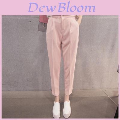 Luxurious Women Harem Pants High Waist Casual Slim Plus Nine Size Trouser