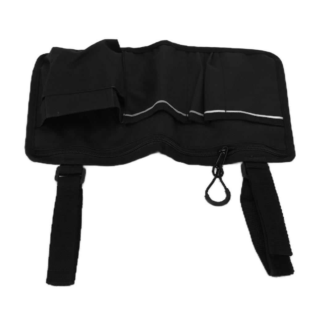 Wheelchair Side Pocket 600D Oxford Cloth Organizer Pouch Tote Bag Wheelchair Armrest Accessories