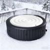 Heavy Duty Inflatable Spa Pool Cover Lid For 4.75ft Round Hot Tubs Energy Efficient Water Protections Design