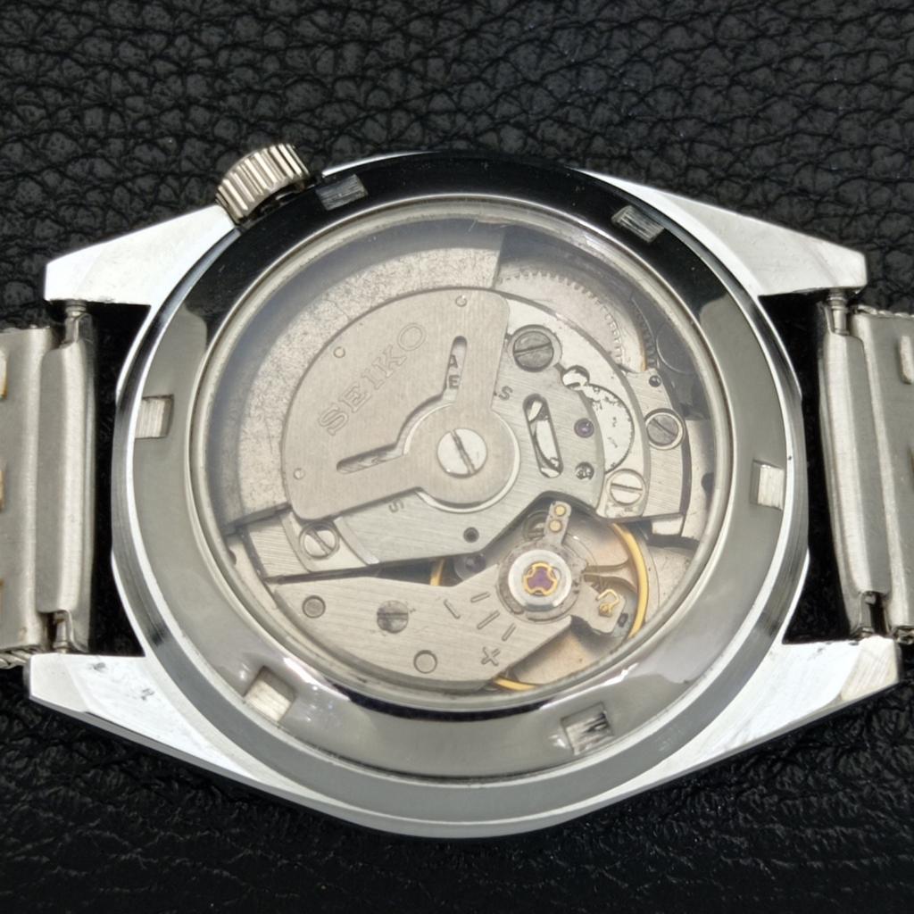 JAPAN VINTAGE SEIKO 5 AUTOMATIC REFURBISHED MENS GREEN DIAL WATCH a440408-4 Sk-a440408