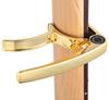 Phoenix One Touch Guitar Capo Tasto Alloy Care Fiber Cloth Safe and Secure Warranty 3 Piece Folk Electric Acoustic Gold Metallic Mirror Gold KNIGHT OF