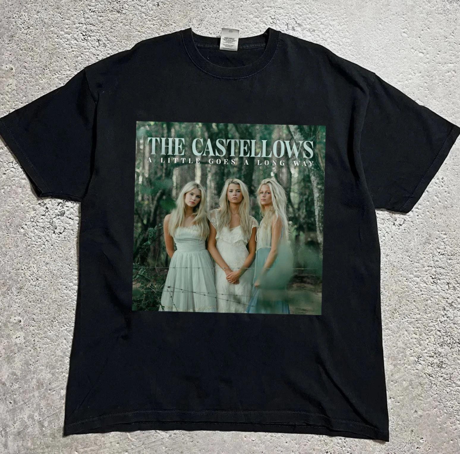 Hot The Castellows Band A Little Goes A Long Way S to 5XL Concert Shirt M