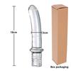 Dildo-uri din Sticlă de Cristal Dildo Realist Mărgele de Sticlă Penis Plug Anal pentru Punct G Jucării Sexuale Erotice pentru Femei Cupluri Adulți