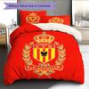 KV Mechelen Muster Bettwäsche Heimdekoration Geburtstagsgeschenk (1 Bettbezug + 2 Kissenbezüge, ohne Füllung)