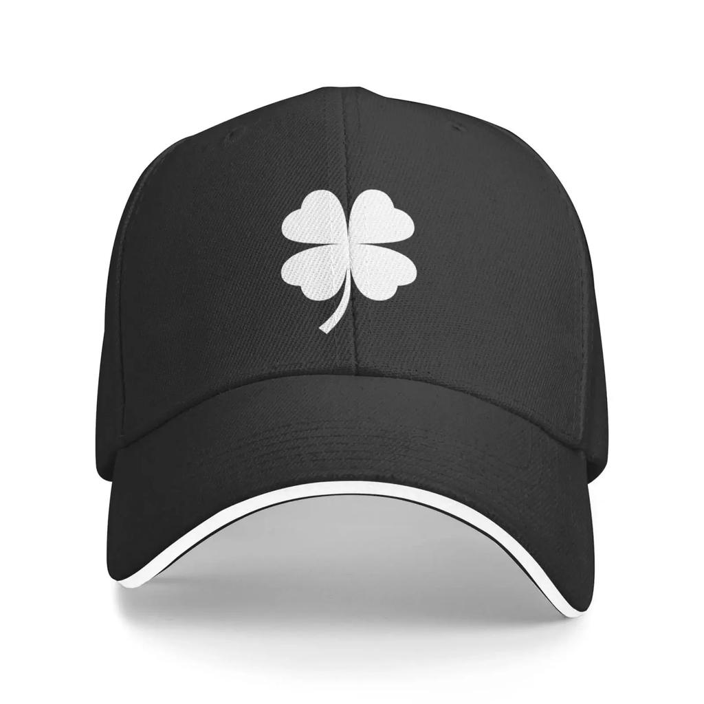 Four Leaf Clover Baseball Cap Adult Cotton Adjustable Casual Sunhat For Men Women